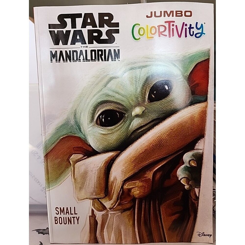 STAR WARS THE MANDALORIAN JUMBO COLORTIVITY BOOK 190 Pages